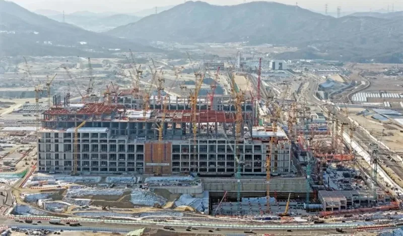 Samsung SK Hynix, Південна Корея чипи, semiconductor cluster Yongin, AI chips demand