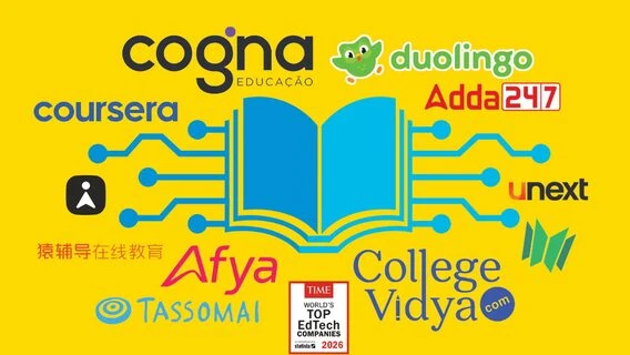 Українські стартапи потрапили до рейтингу World's Top EdTech Companies 2026 від журналу TIME